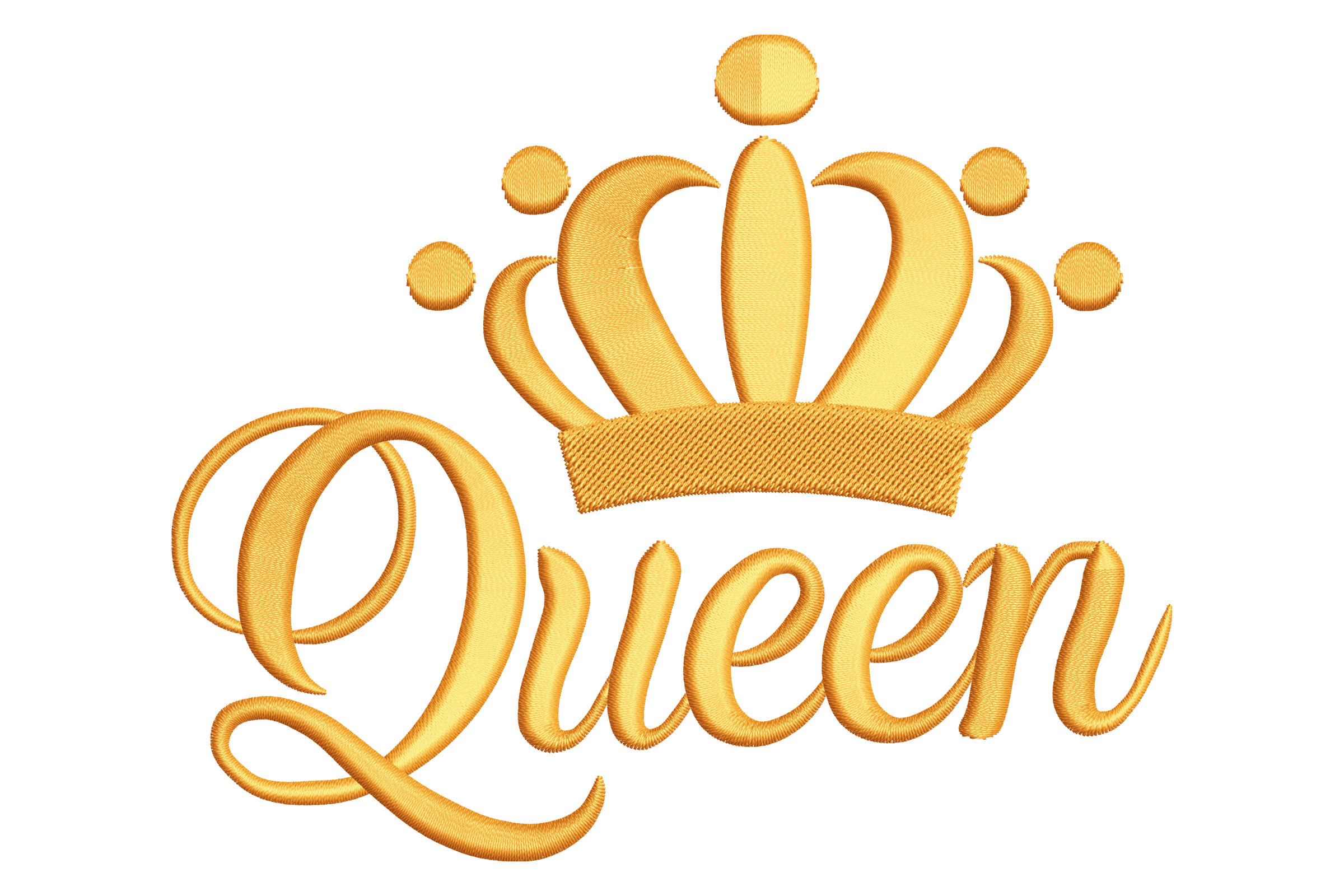 Queen Crown – Machine Embroidery Design | Embroidize