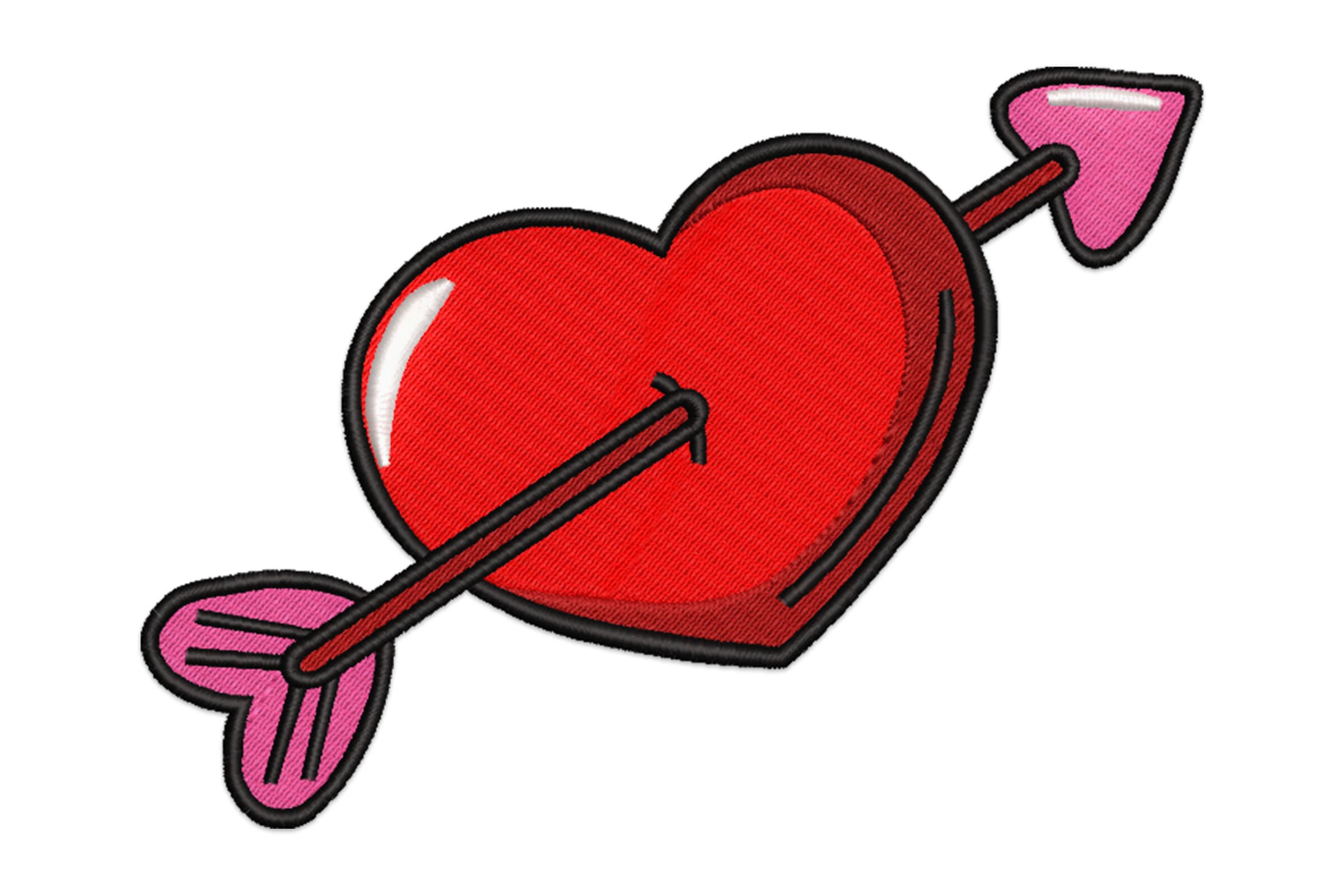 Free Heart Shot by Arrow  Design