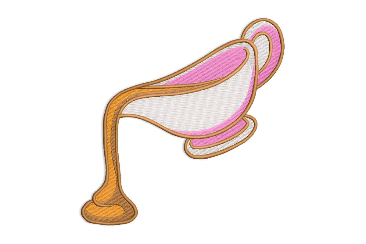 Gravy Boat Patch – Kitchen Embroidery Design