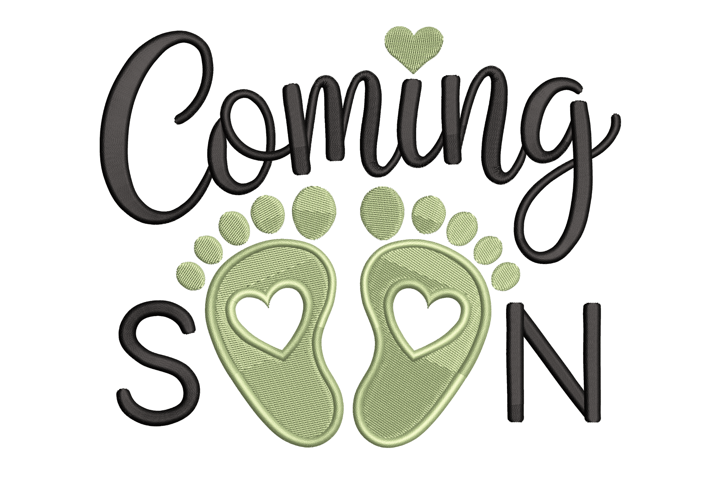 Coming Soon Baby Feet – Pregnancy Announcement File