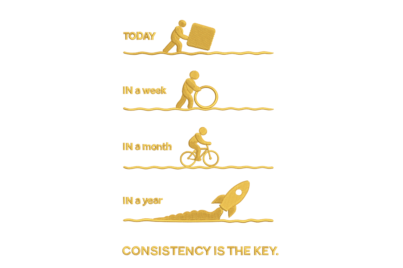 Consistency Is The Key Machine Embroidery Design