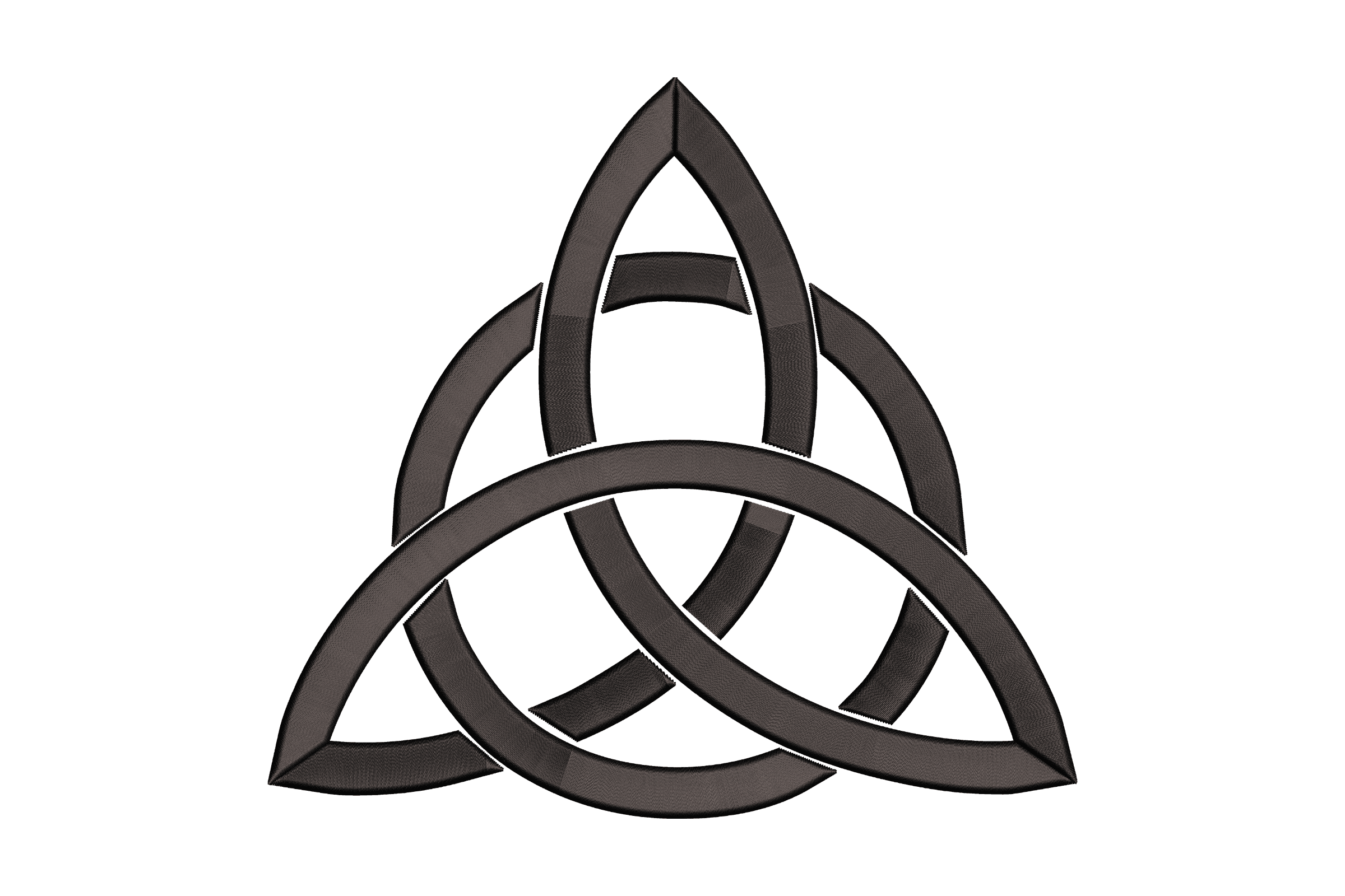 Celtic Trinity Knot Symbol Heritage Machine Embroidery Design