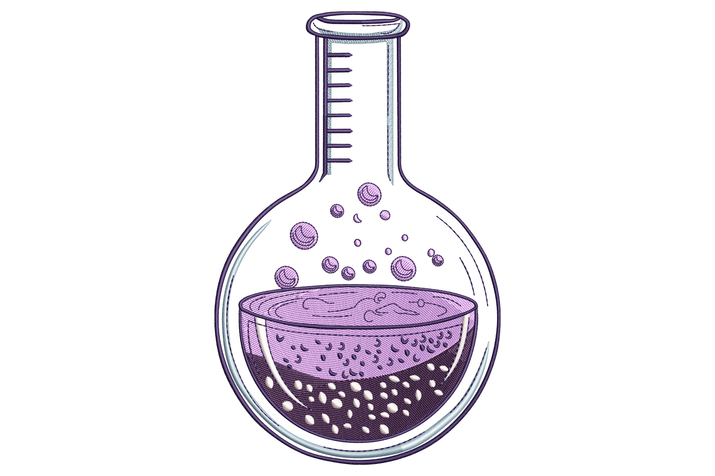 Science Beaker – Fun Lab Embroidery Design
