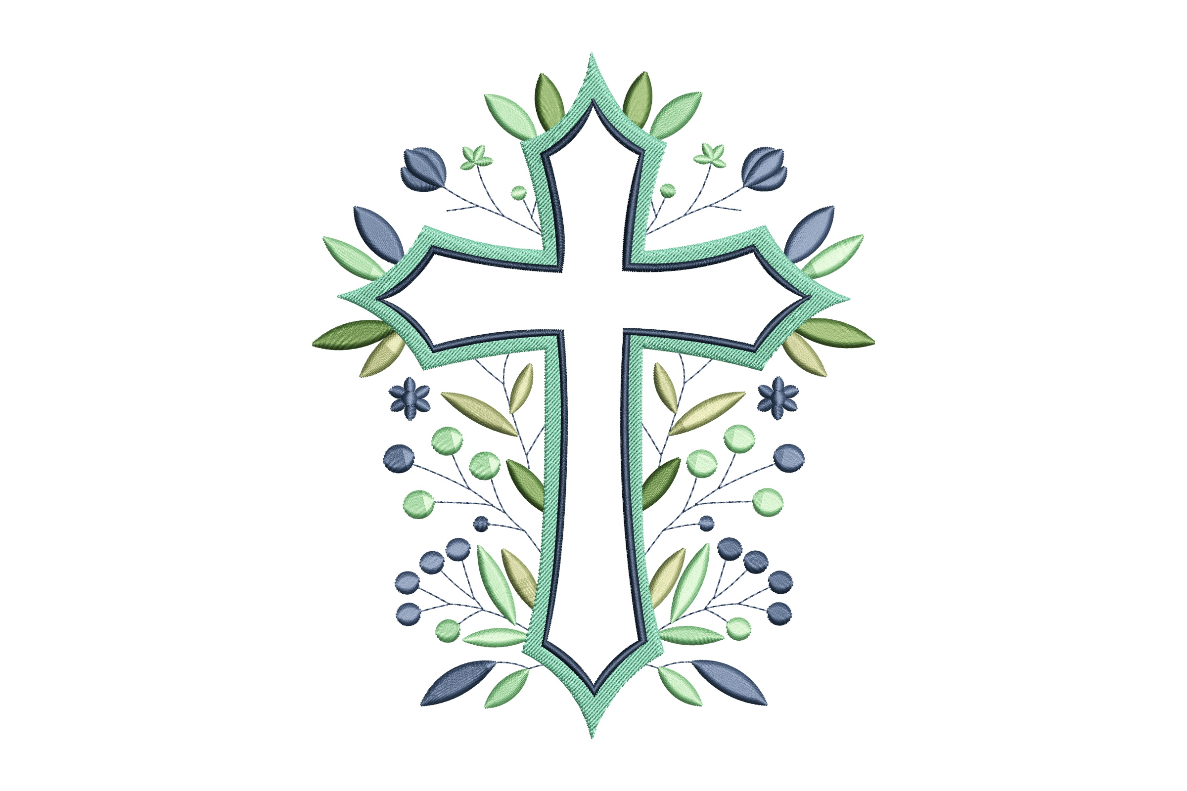 Checkered Bow Heart – Embroidery Design