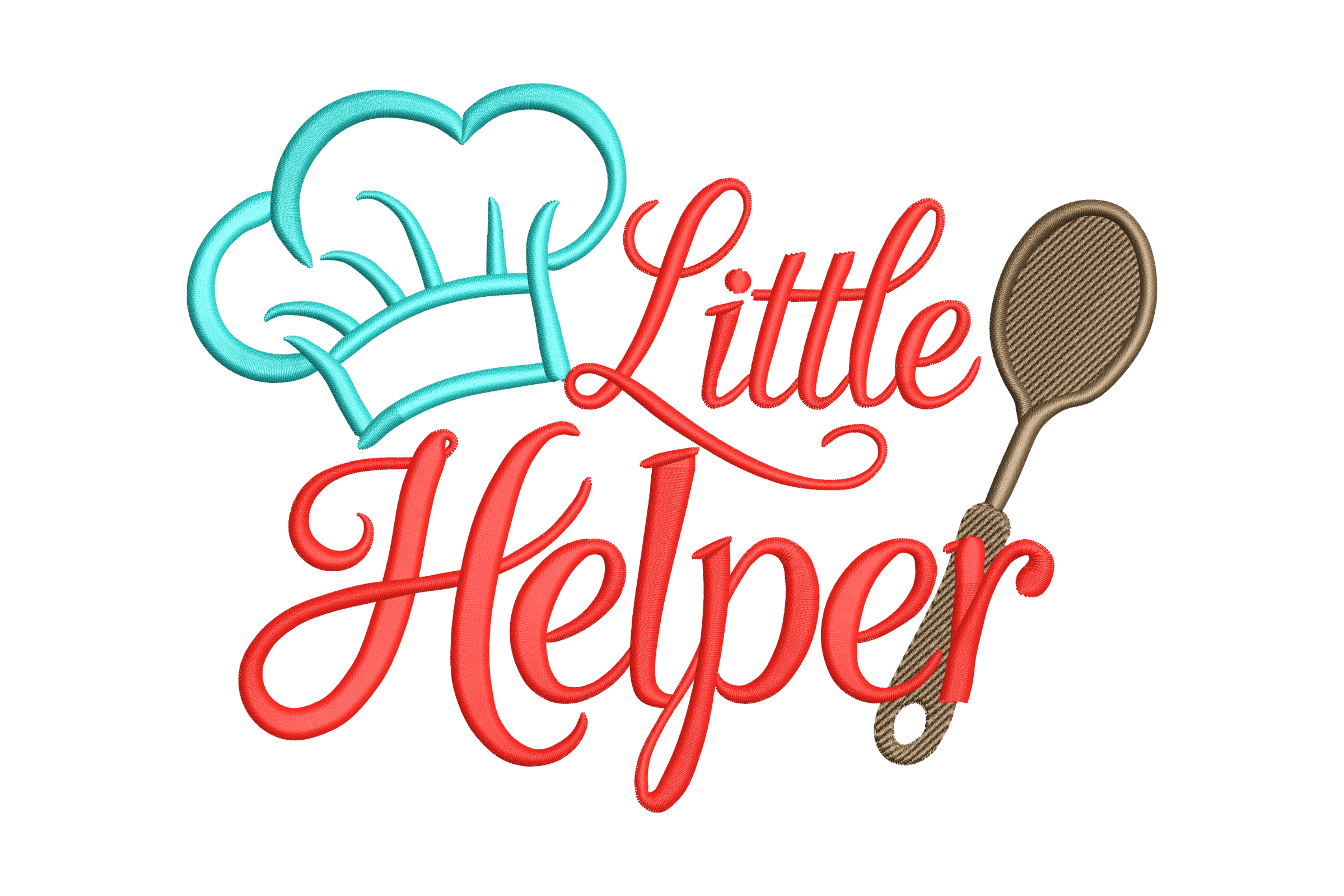 Little Helper – Kids Chef Embroidery Design