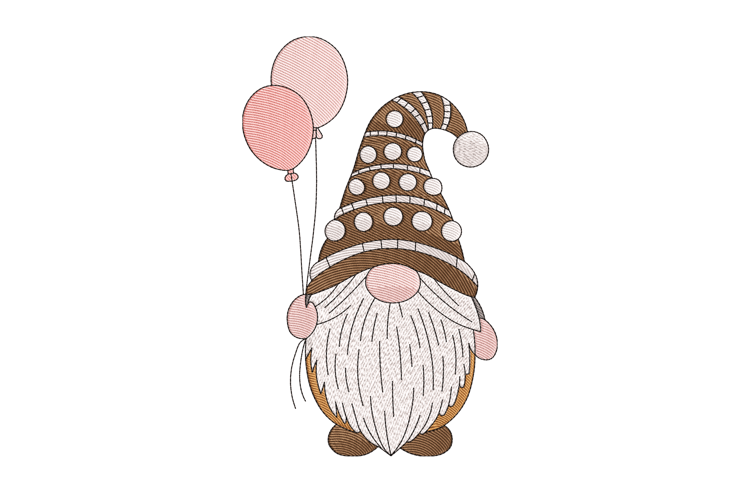 Cute Sloth on Moon – Nursery Machine Embroidery Design
