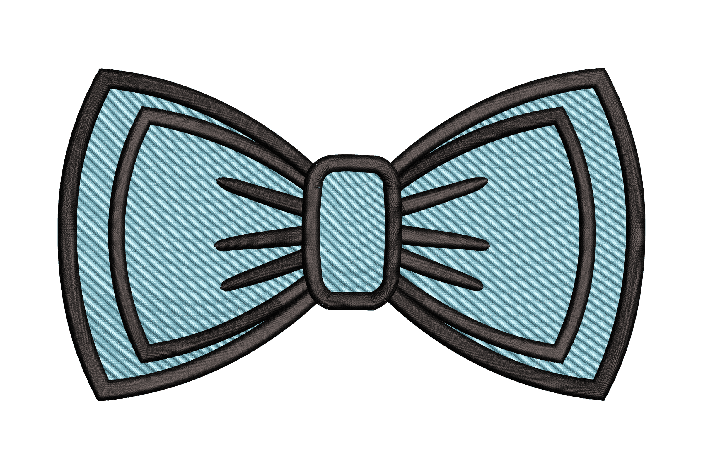 Cute Bow Tie – Simple Boy & Girl Embroidery Design